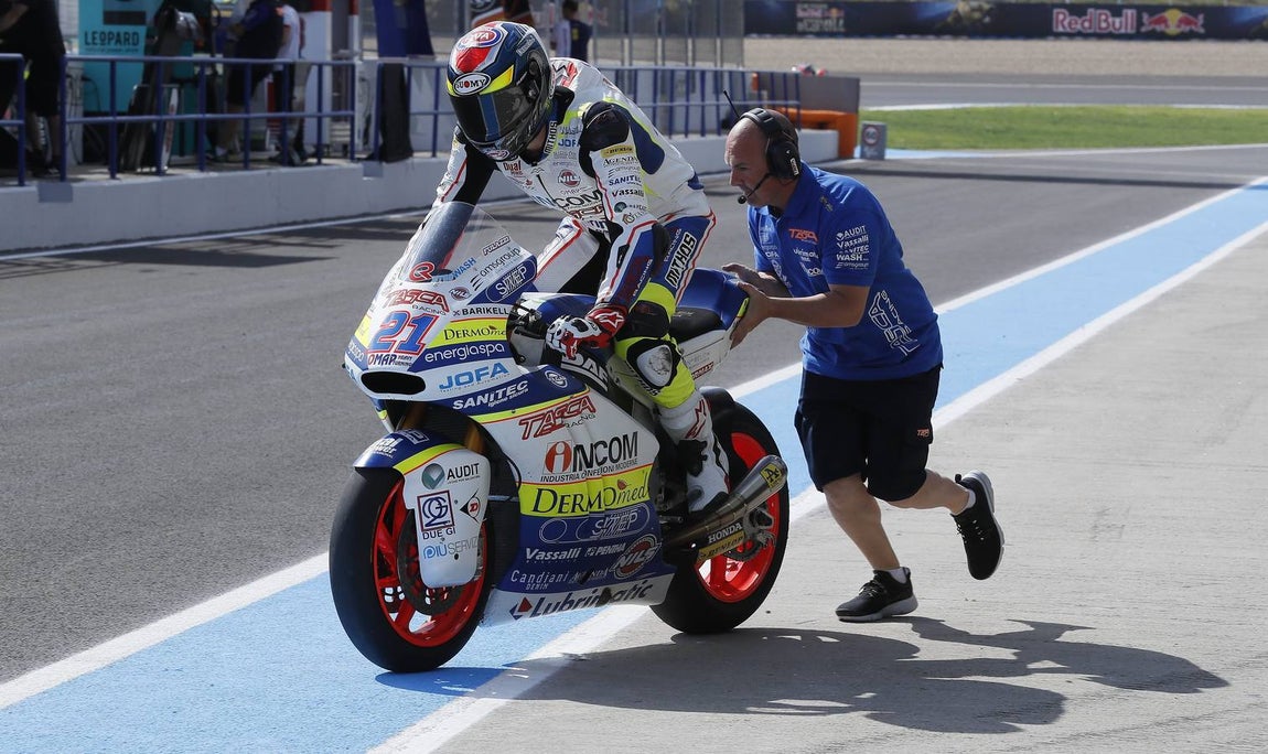 Las imágenes de los primeros entrenamientos en Jerez