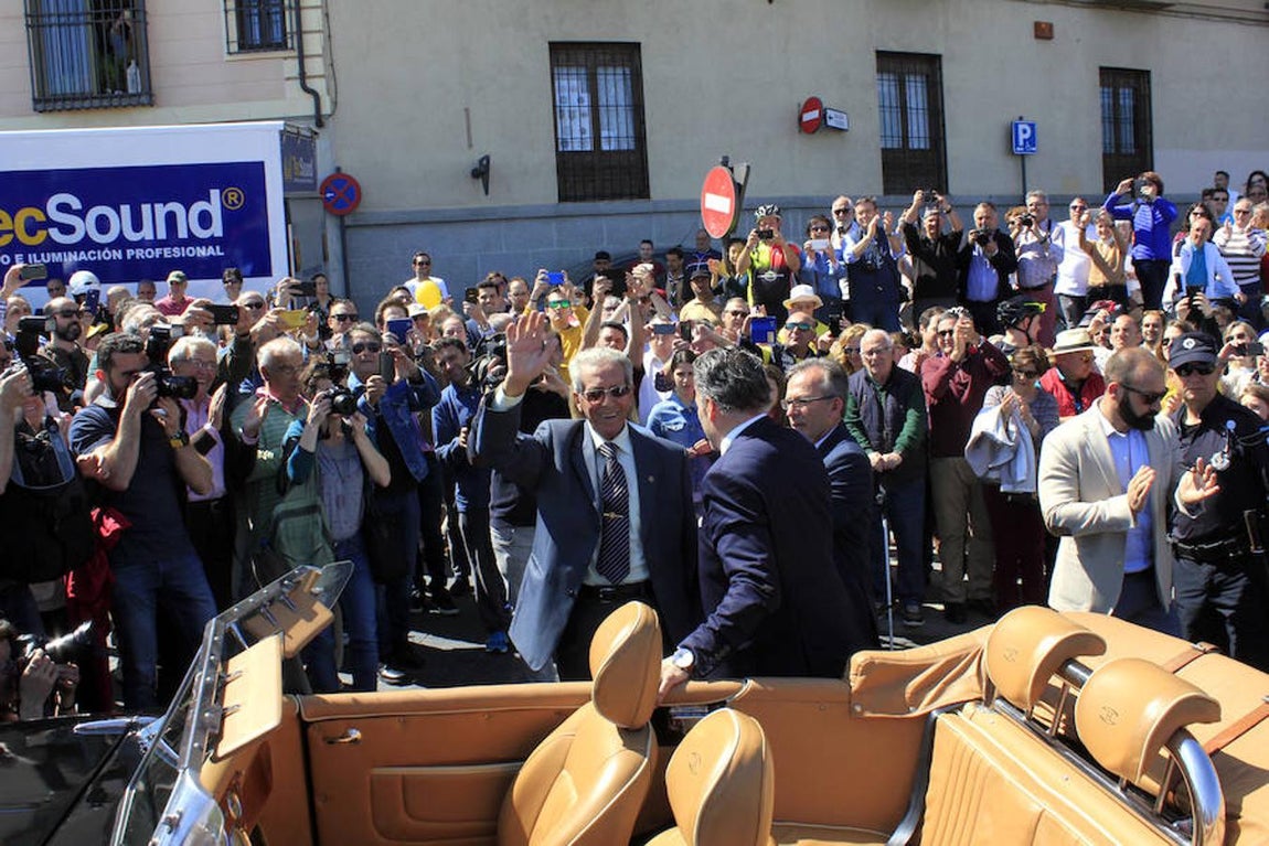 El merecido homenaje a Bahamontes
