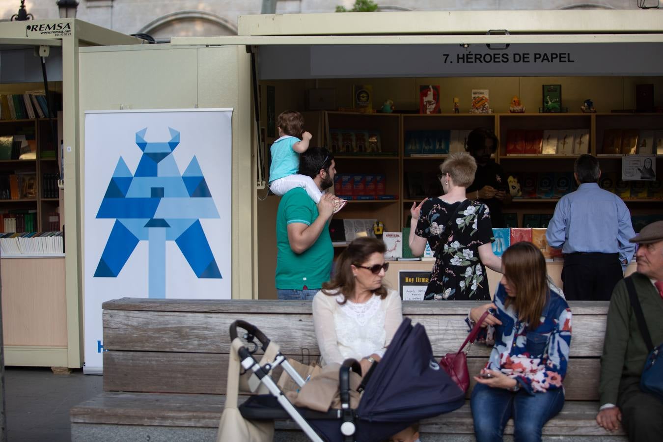 Éxito de público en la Feria del Libro de Sevilla 2018