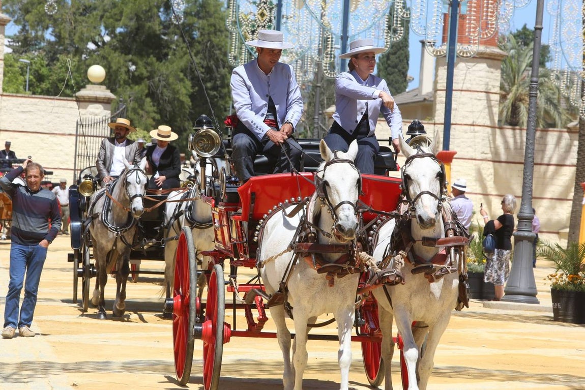 FOTOS: Ambientazo en la Feria del Caballo de Jerez este domingo