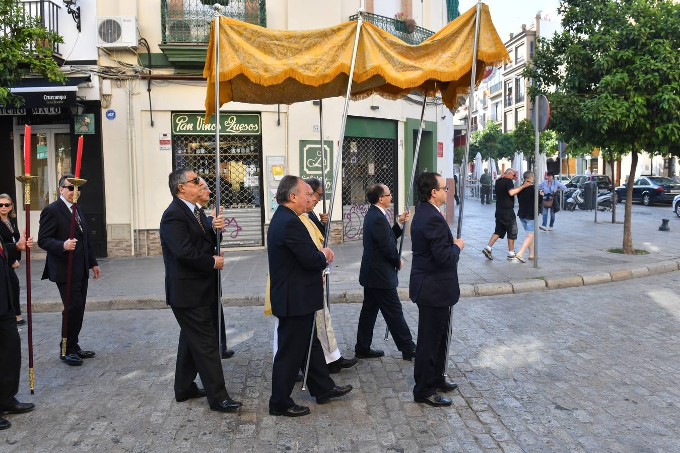 La procesión de impedidos de la O, San Vicente y Omnium Sanctorum