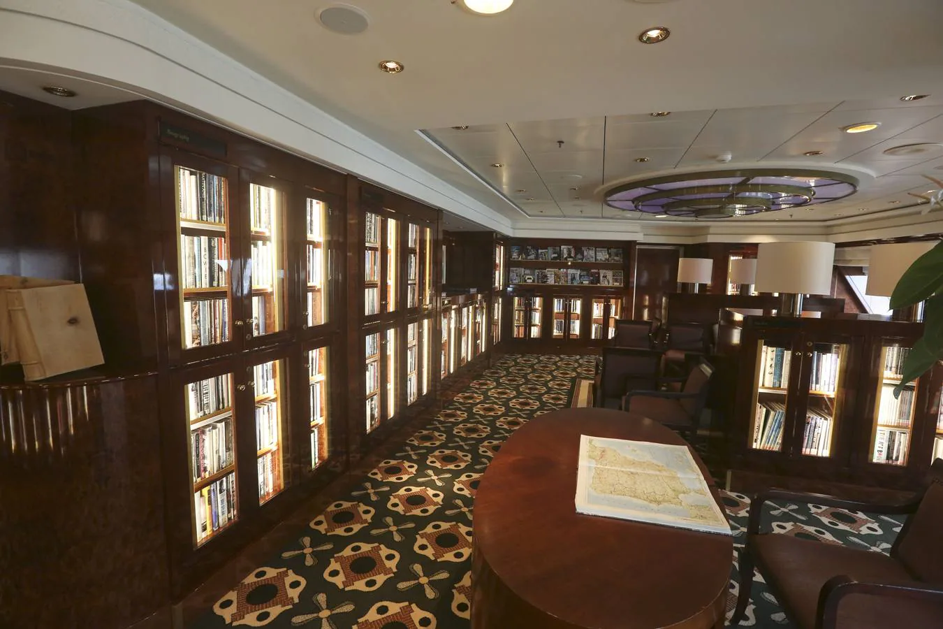 FOTOS: Visita al interior del lujoso buque &#039;Queen Mary 2&#039;