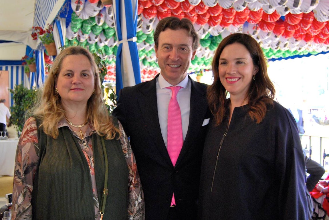 Yolanda González, Eugenio de Vicente e Isabel Induráin