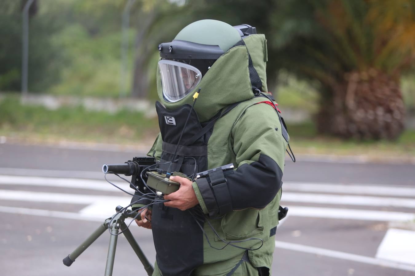 FOTOS: Ejercicio de la Fuerza de Protección de Infantería de Marina en La Carraca