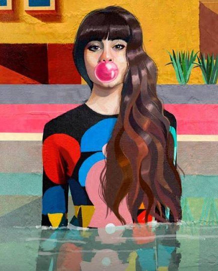 Aitana. La concursante de «Operación Triunfo» ha actualizado su foto de perfil en su cuenta de Instagram