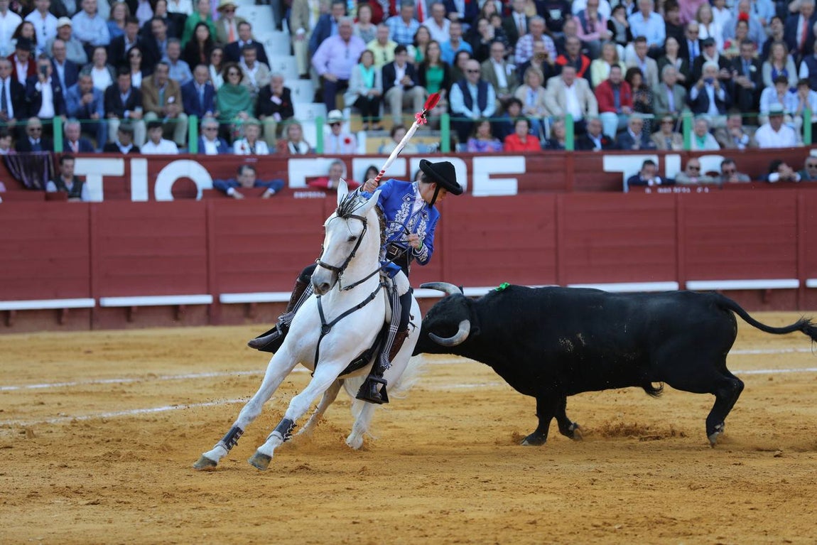 Fotos: Rejones en la Feria de Jerez 2018