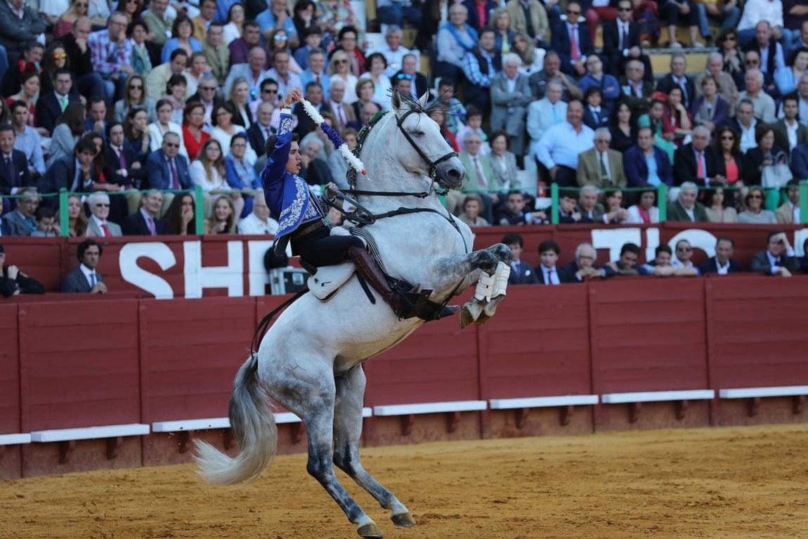 Fotos: Rejones en la Feria de Jerez 2018