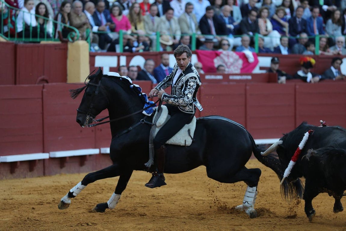 Fotos: Rejones en la Feria de Jerez 2018