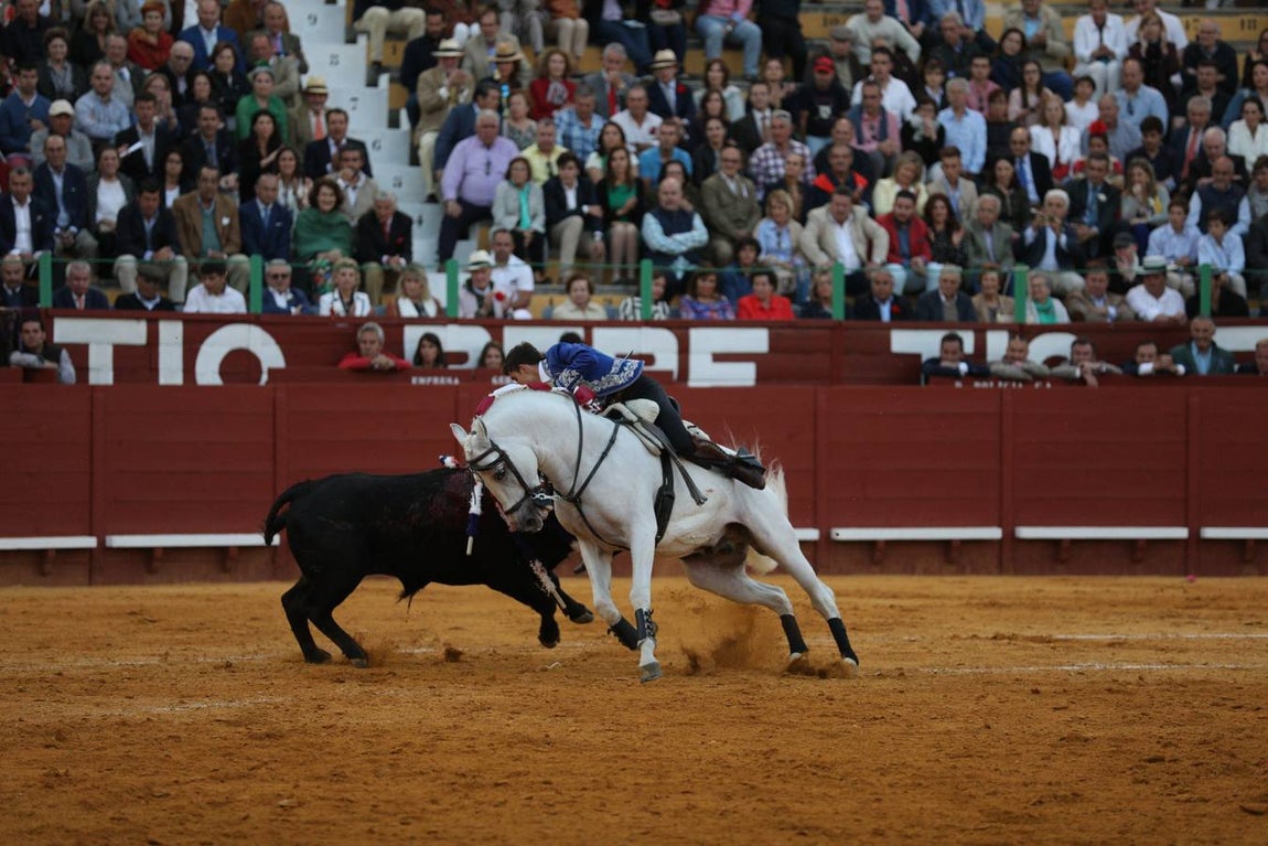 Fotos: Rejones en la Feria de Jerez 2018