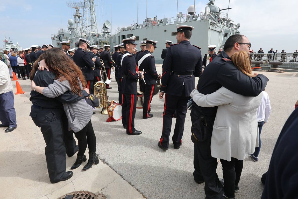 La fragata &#039;Numancia&#039; zarpa de Rota hacia la operación &#039;Sophia&#039;