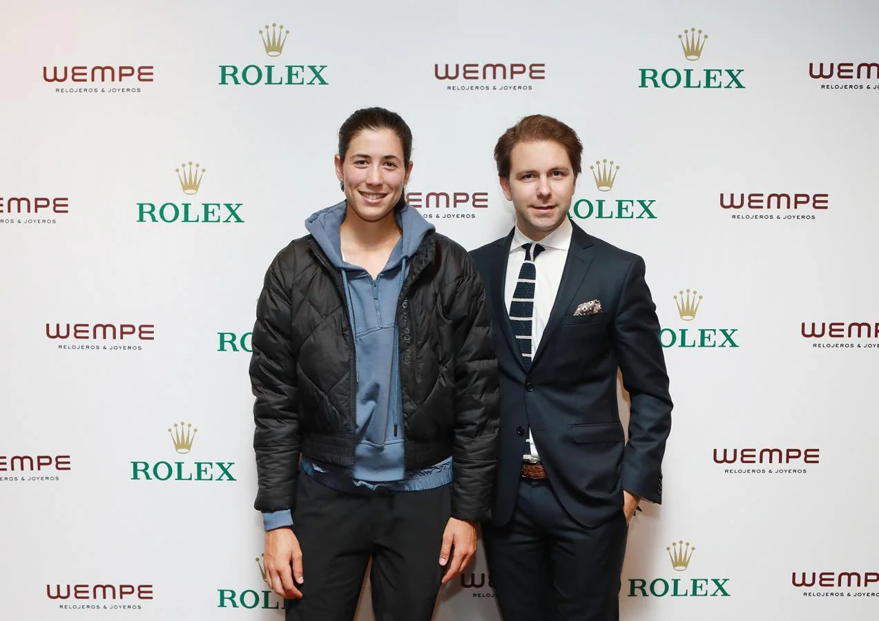 Famosos en la zona VIP de Rolex en el Mutua Madrid Open 2018