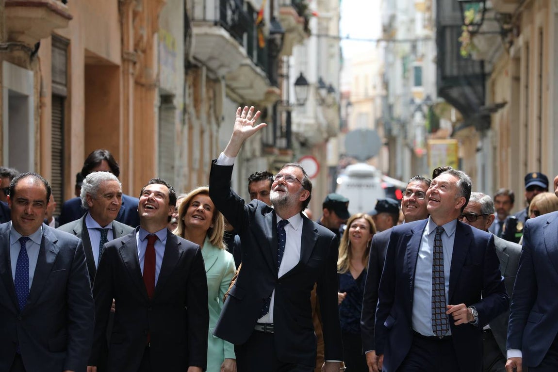 Fotos: Así ha sido la visita de Mariano Rajoy a Cádiz