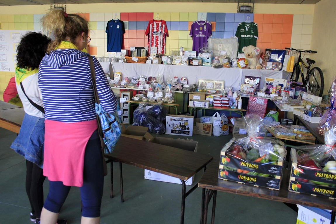 Tras la mrcha se celebró la tradicional tómbola. 