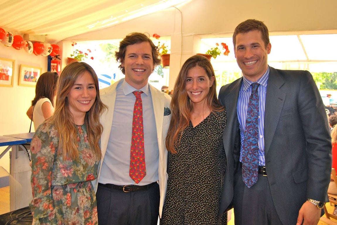 Arancha Santos, Fernando de la Roda, Elena Barandarian y Álvaro Abati