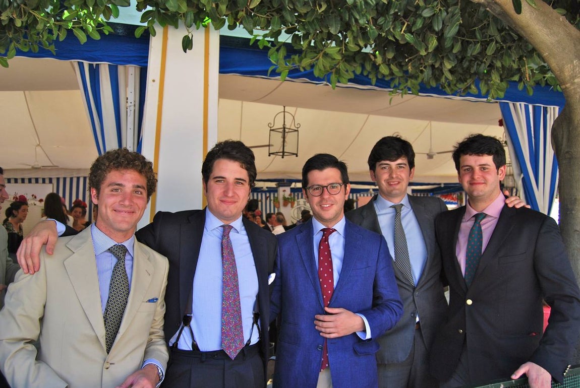 Jorge Muller, Gonzaga Herrero, Santiago Guerrero, José María Mateos e Iñigo Mateos