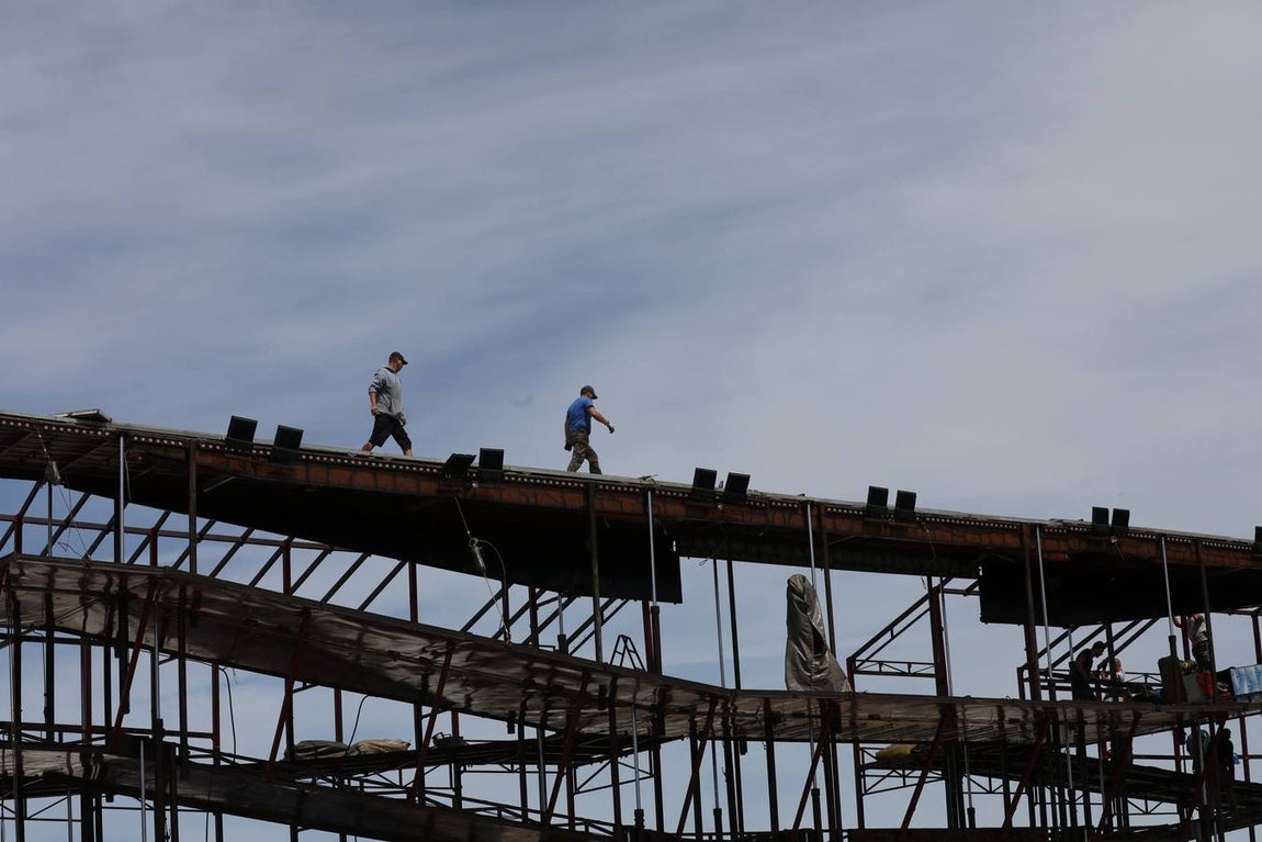 Fotos: Desmontaje de la Feria