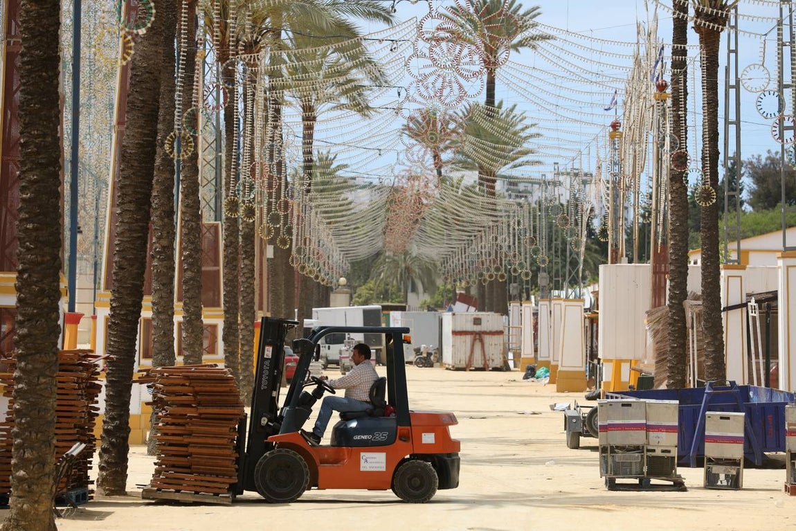 Fotos: Desmontaje de la Feria