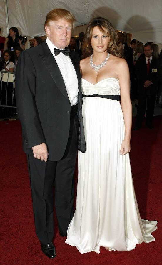 Año 2006. Melania estaba embarazada de su hijo Barron (y Donald tenía un «affaire» con Stormy Daniels). 