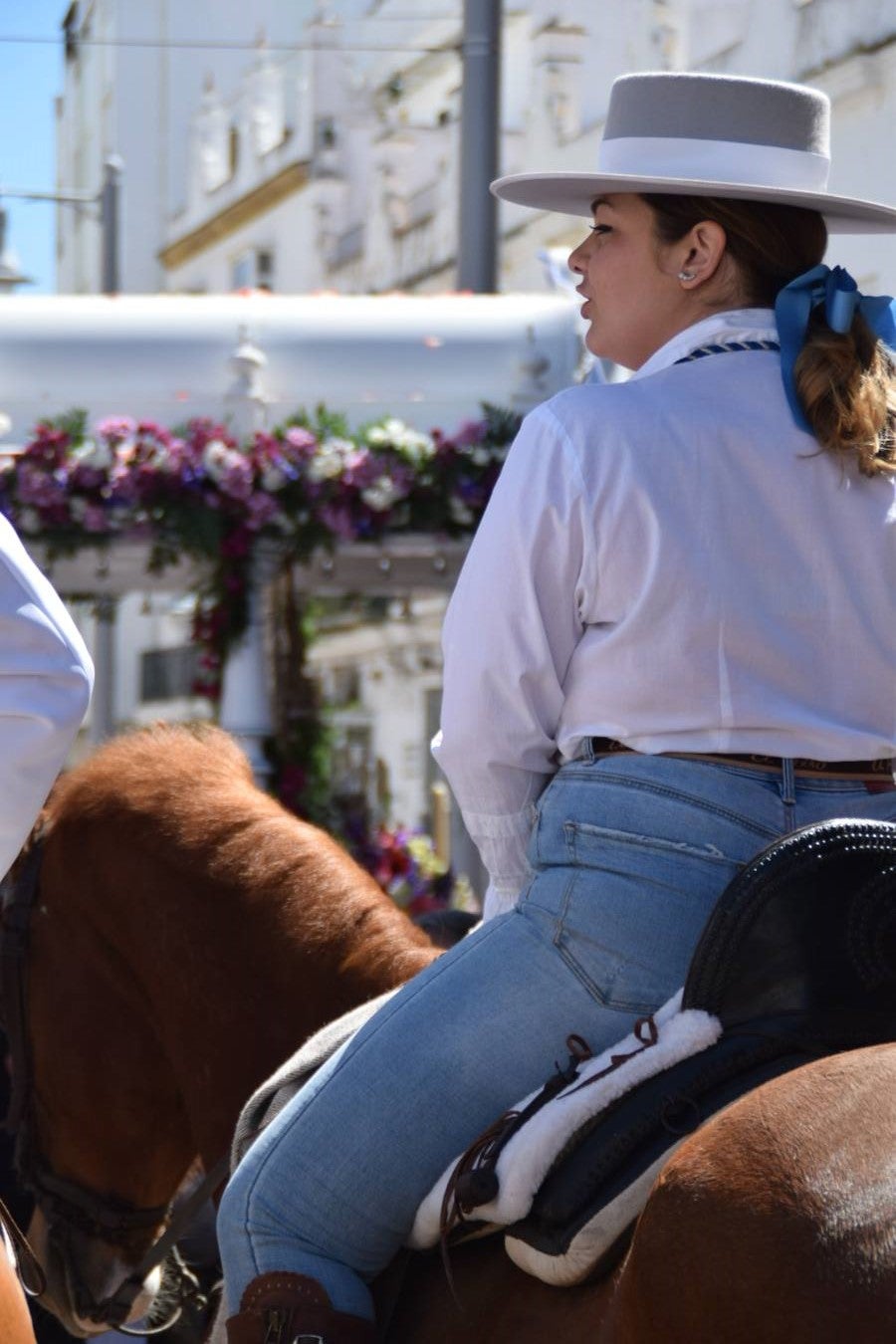 Salida de la hermandad del Rocío de San Fernando