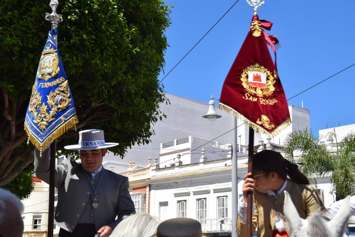 Salida de la hermandad del Rocío de San Fernando
