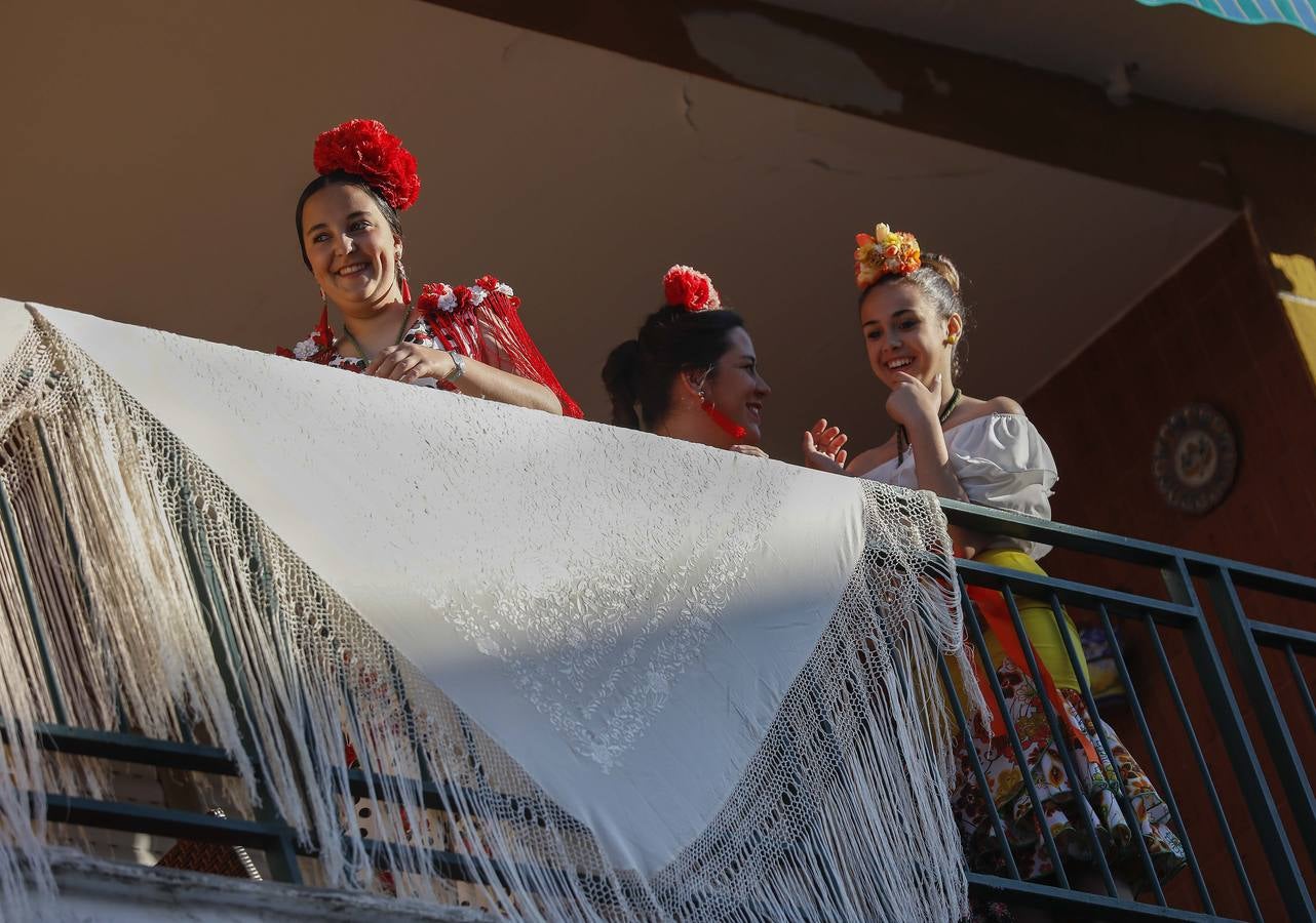 La salida de la hermandad del Cerro del Águila para El Rocío 2018