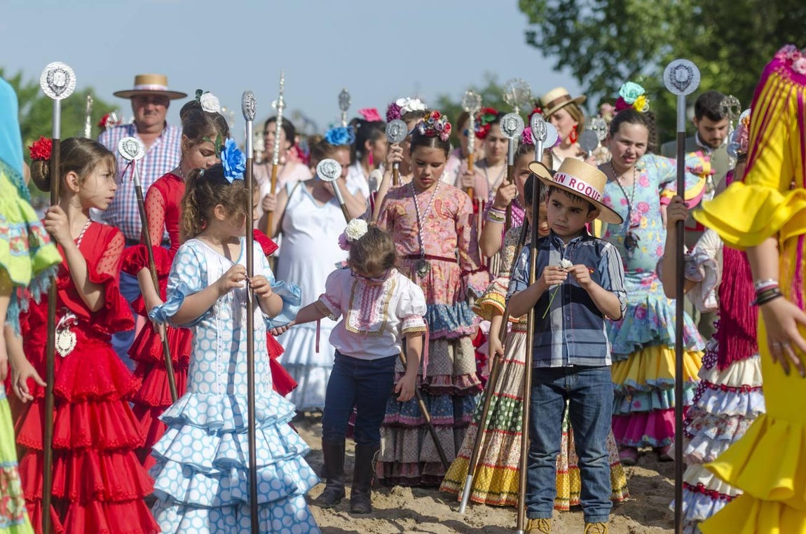 Niños de la hermandad de San Roque