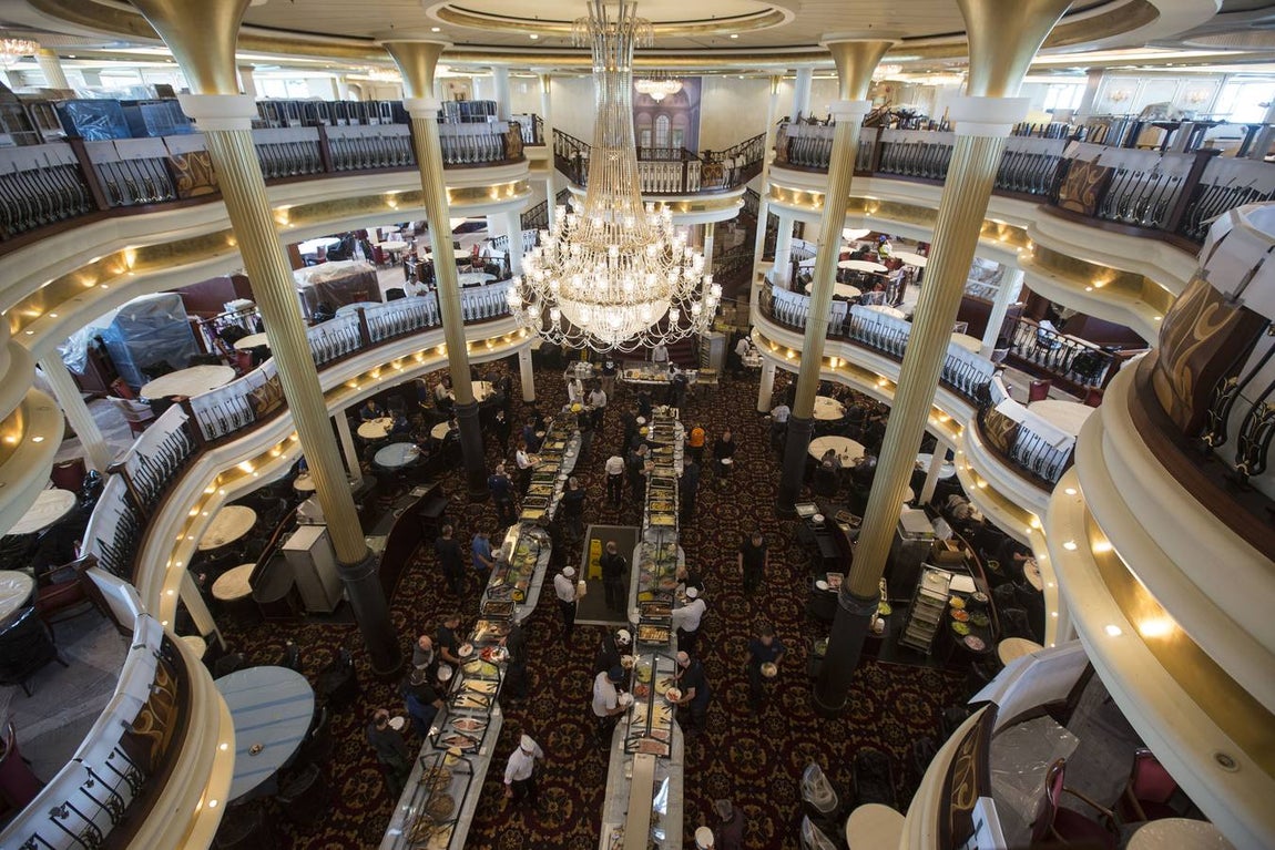 Fotos: La reparación del &#039;Mariner of the seas&#039; en Cádiz, en imágenes