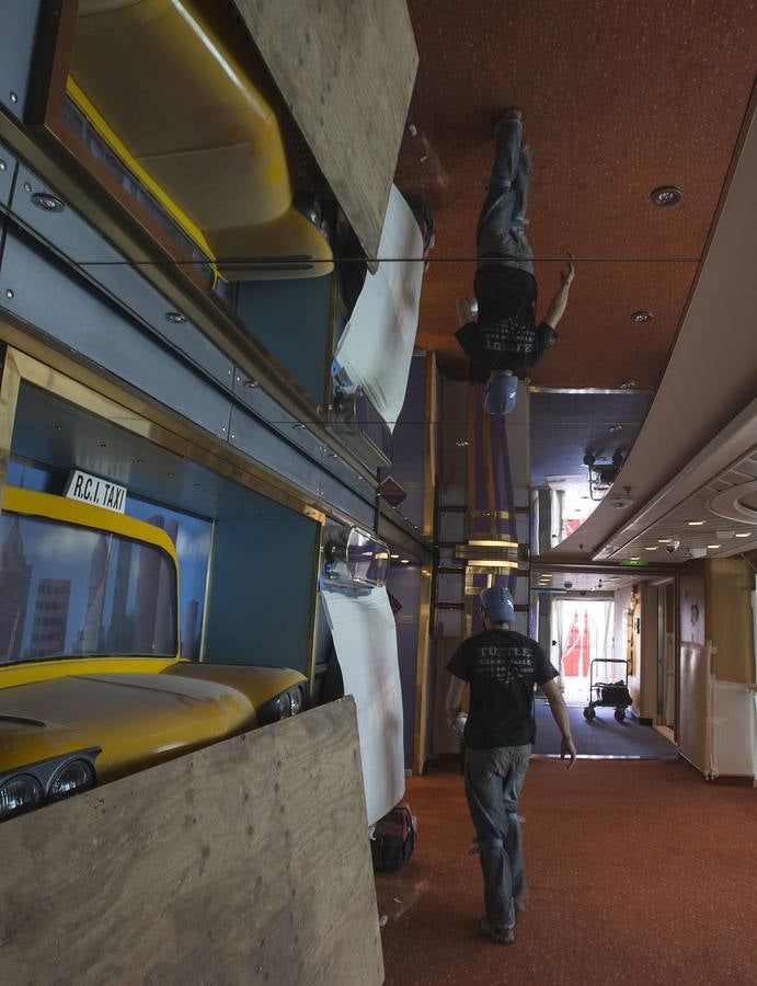 Fotos: La reparación del &#039;Mariner of the seas&#039; en Cádiz, en imágenes