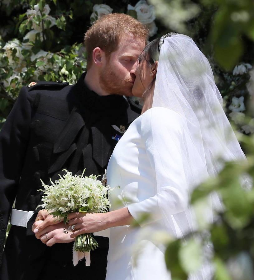Las mejores imágenes de la boda de Meghan Markle y el Príncipe Harry