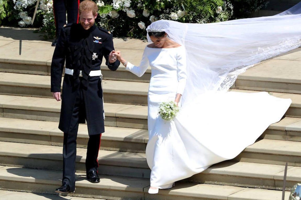 Las mejores imágenes de la boda de Meghan Markle y el Príncipe Harry