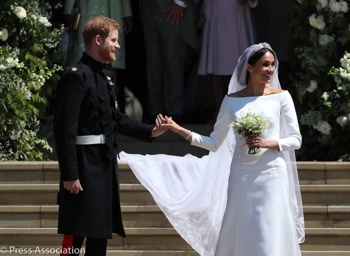 Las mejores imágenes de la boda de Meghan Markle y el Príncipe Harry