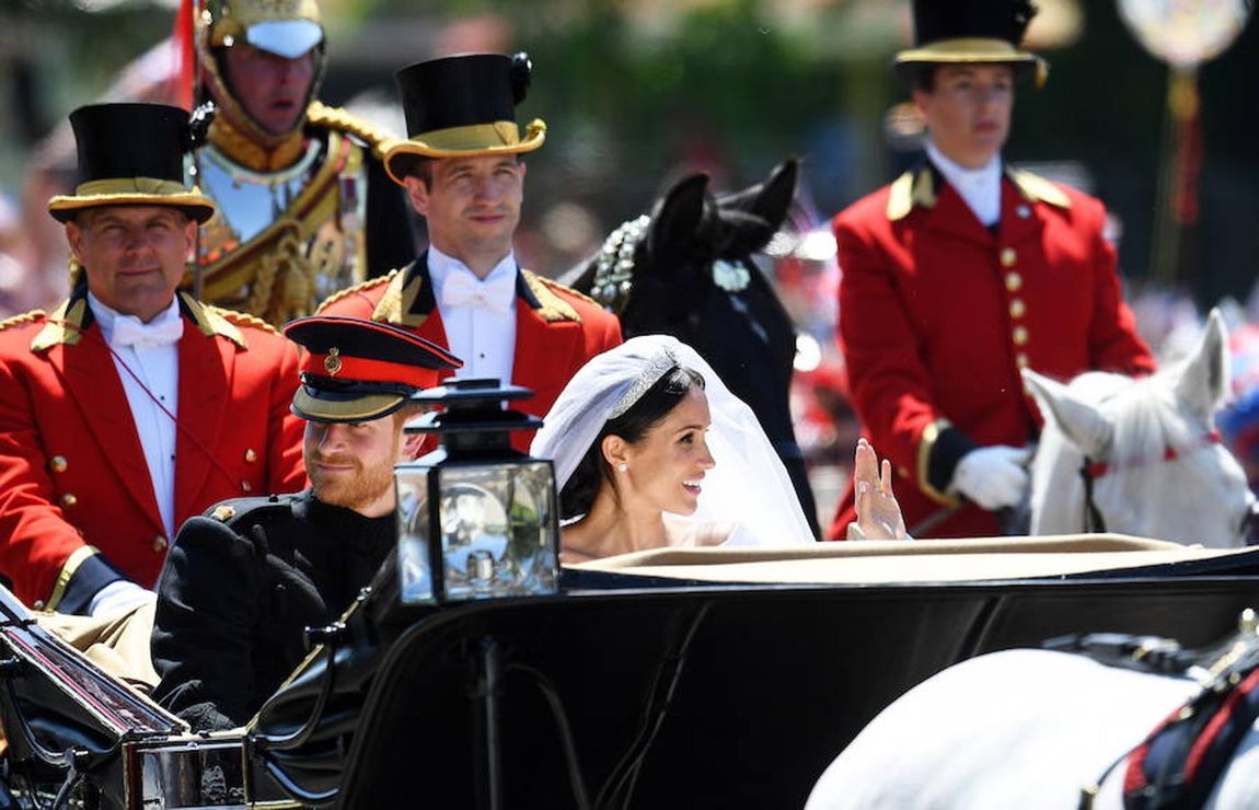 Las mejores imágenes de la boda de Meghan Markle y el Príncipe Harry