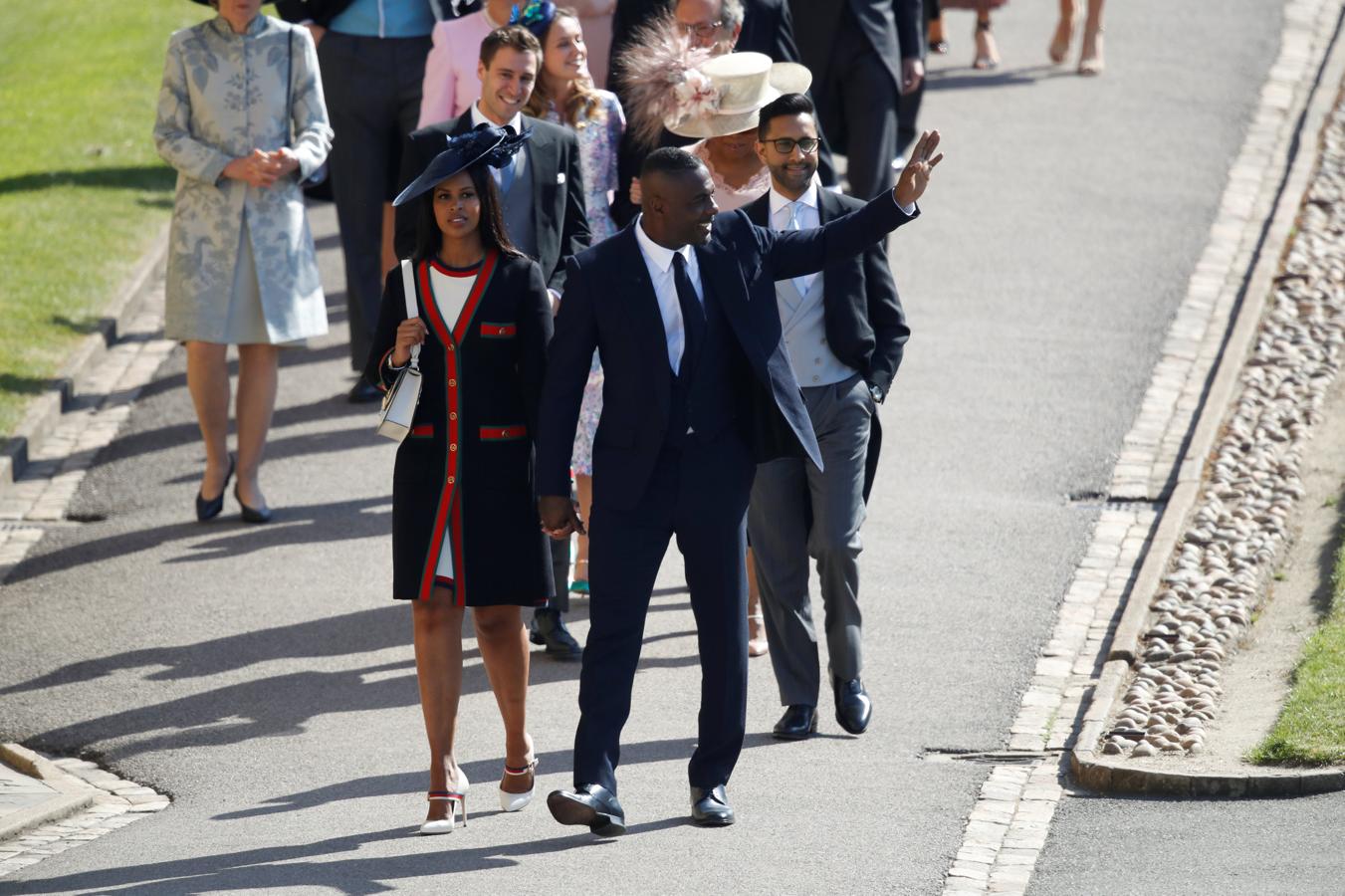 El actor Idris Elba acudía de la mano de su novia, Sabrina Dhower. 