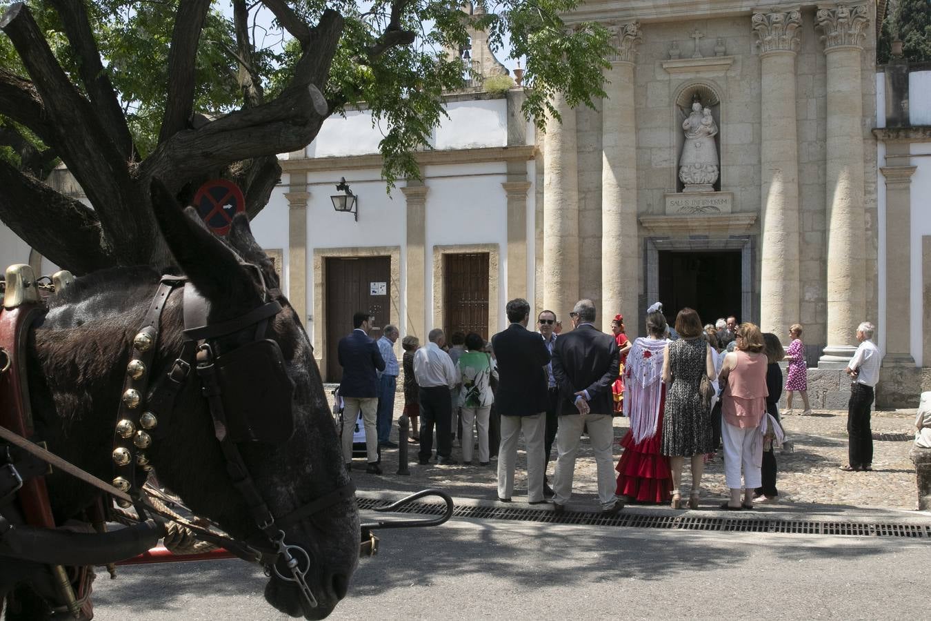 La misa y traslado del estandarte de la Virgen de la Salud de Córdoba, en imágenes