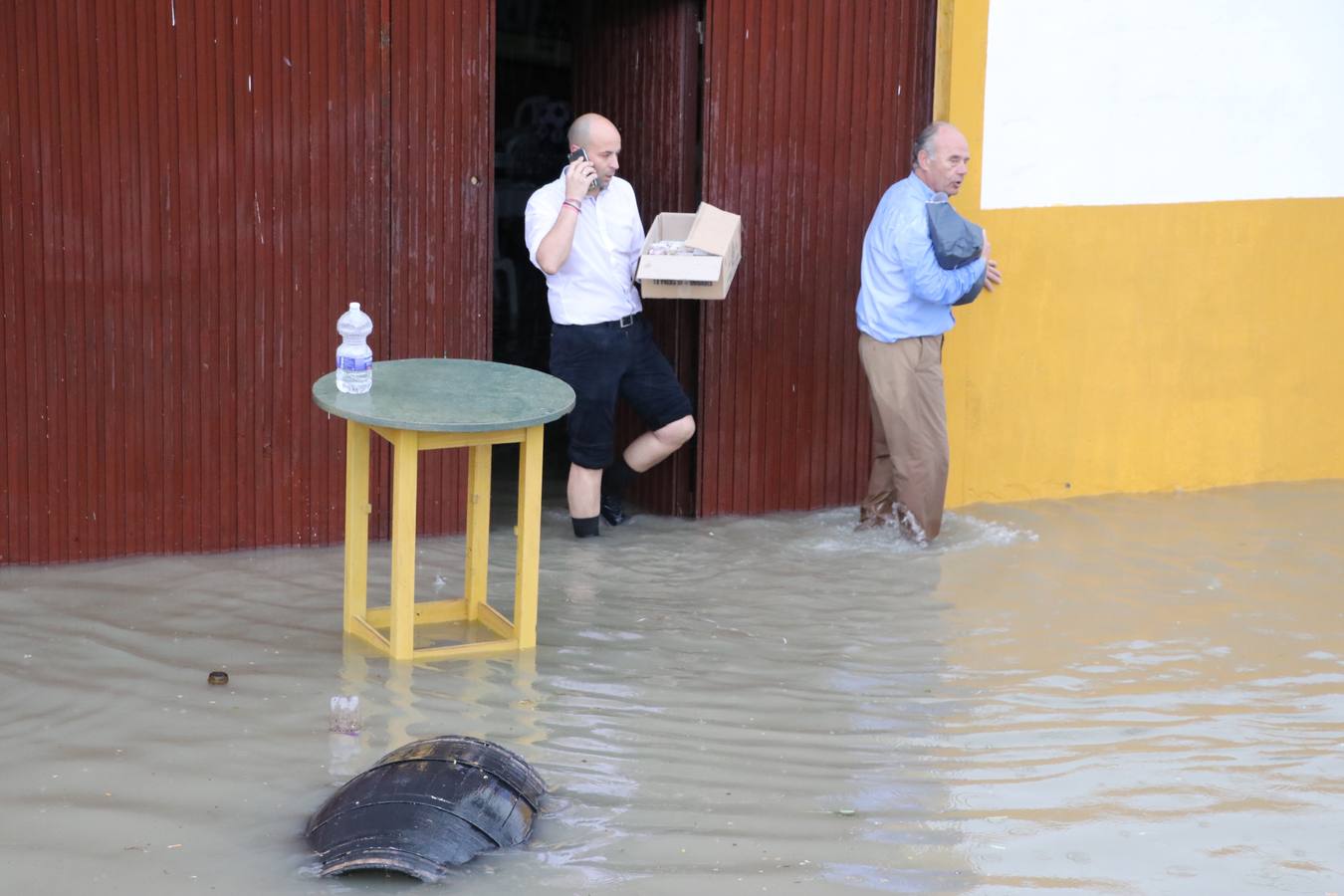 La tormenta de Lucena, en imágenes