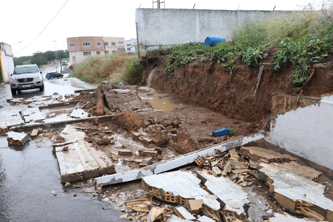 La tormenta de Lucena, en imágenes