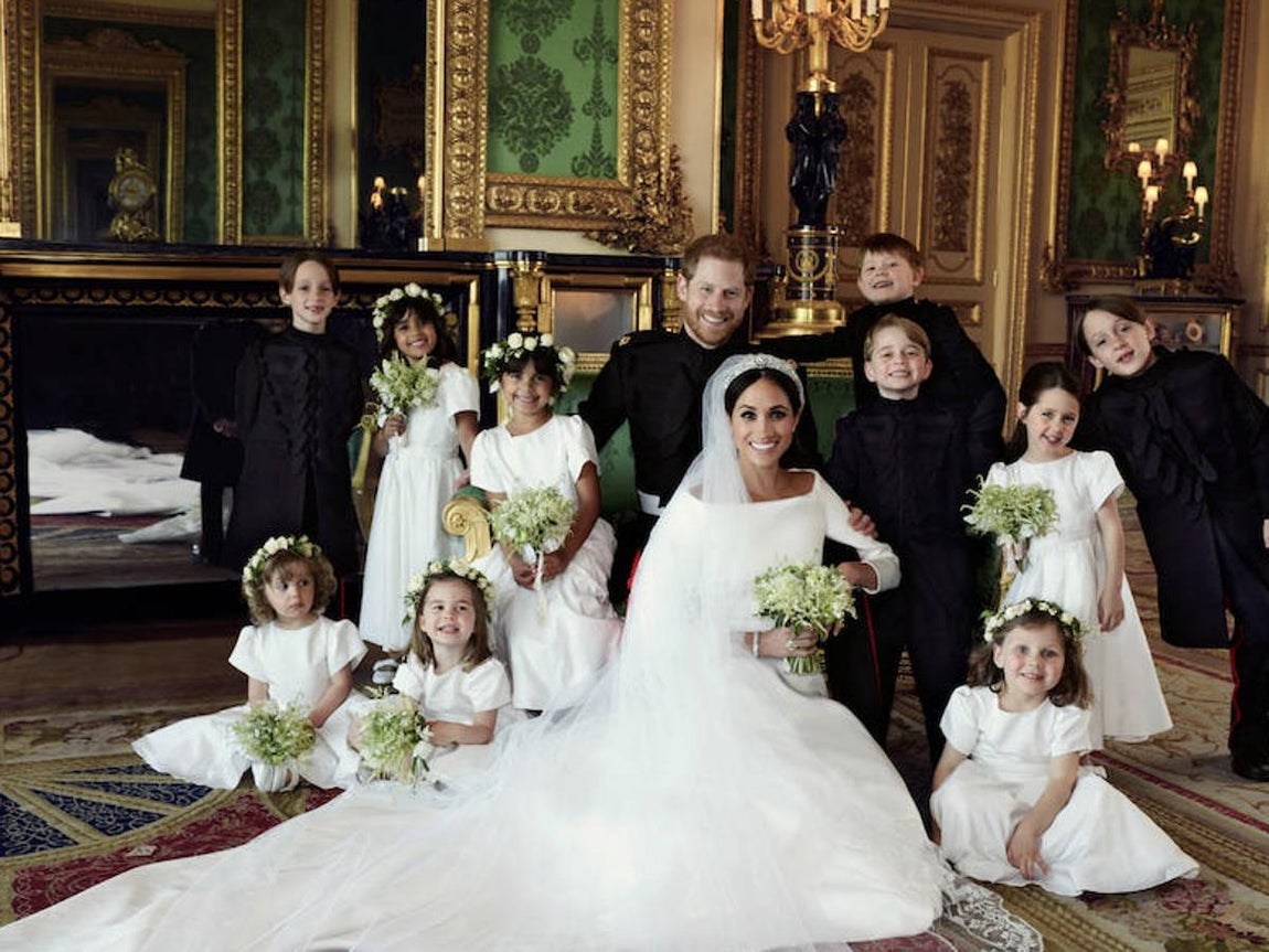 El Príncipe Harry de Inglaterra y Meghan Markle. 