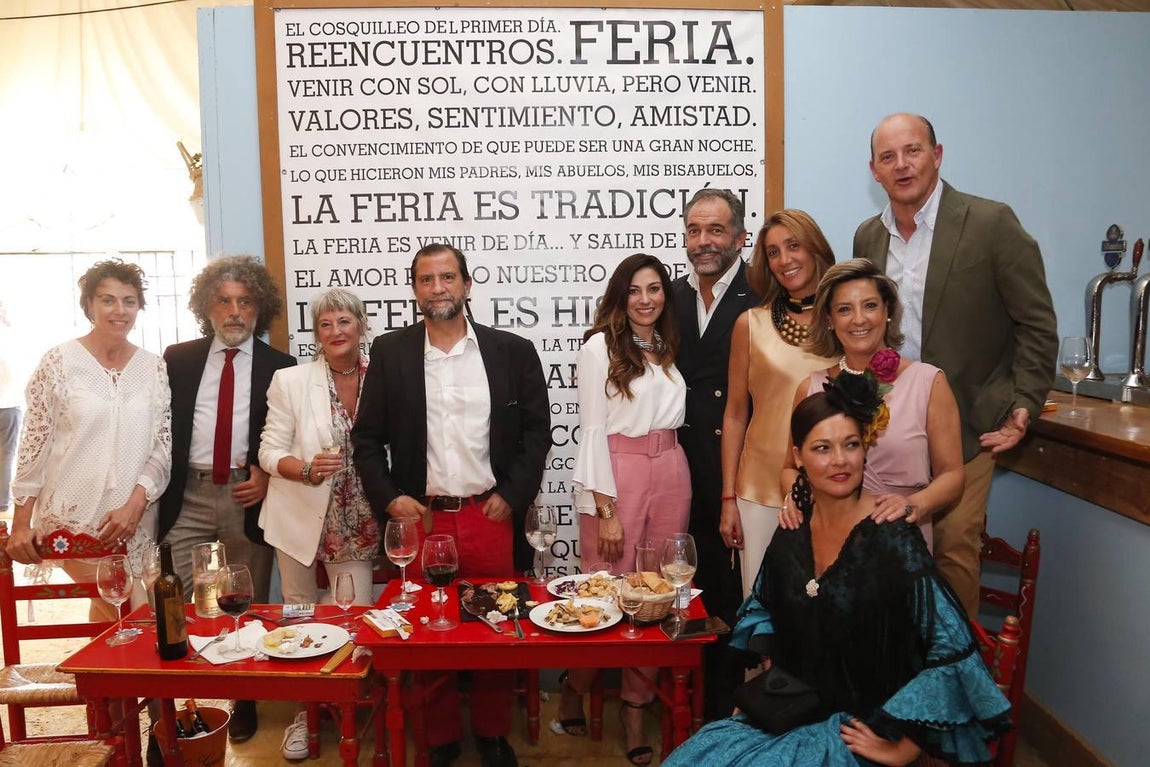 El ambiente en las casetas de Feria de Córdoba de 2018