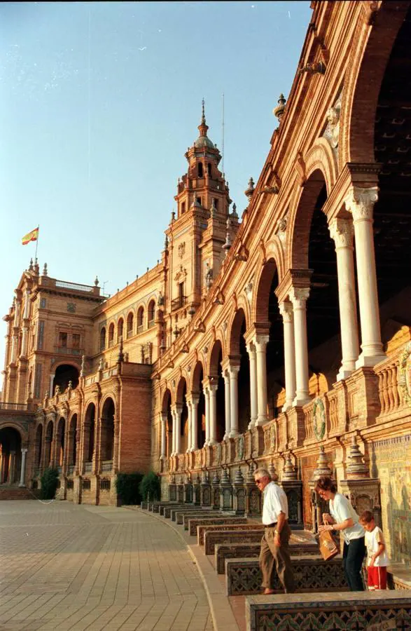 Las mejores imágenes de la Plaza de España de Sevilla