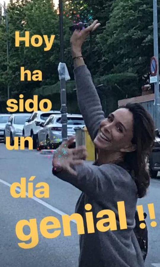 Lydia Bosch. La actriz, inmersa en su papel para la serie «La verdad», se encuentra en un muy buen momento y festeja que hoy ha sido un gran día para ella