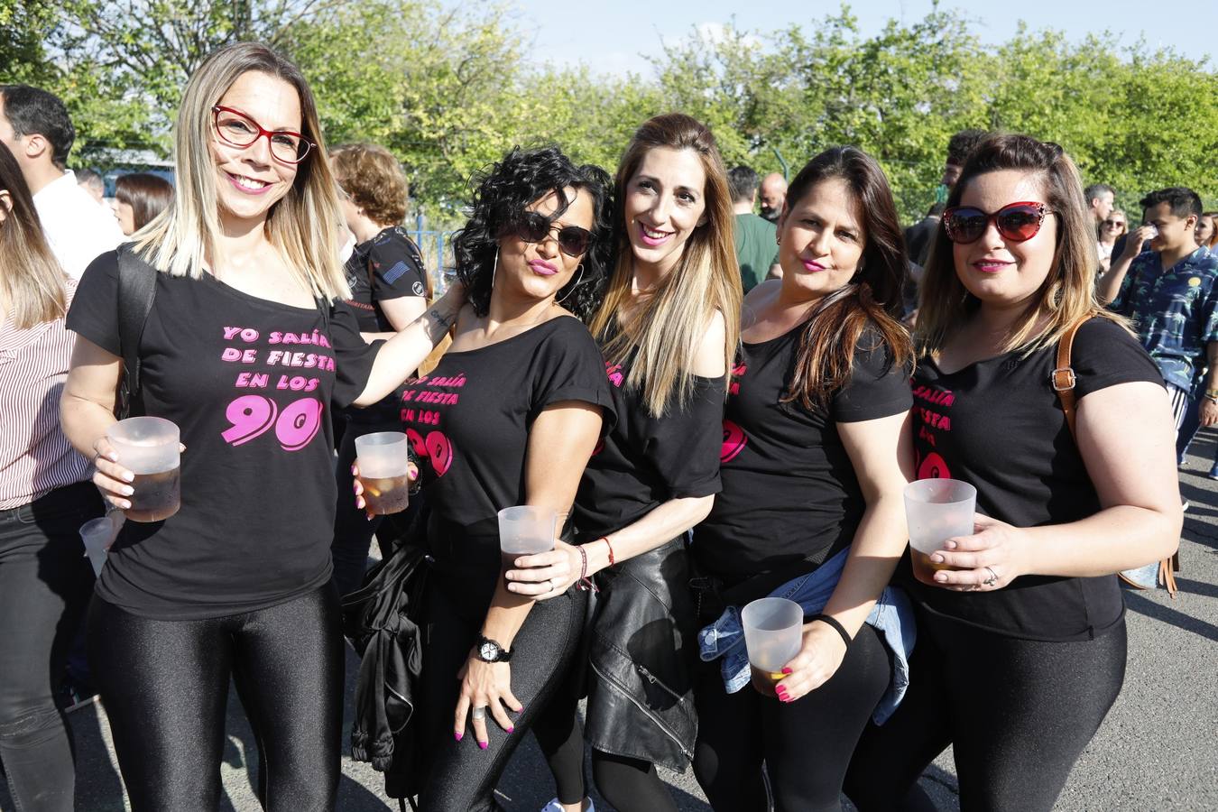 La fiesta de la nostalgia llena el Estadio de la Cartuja