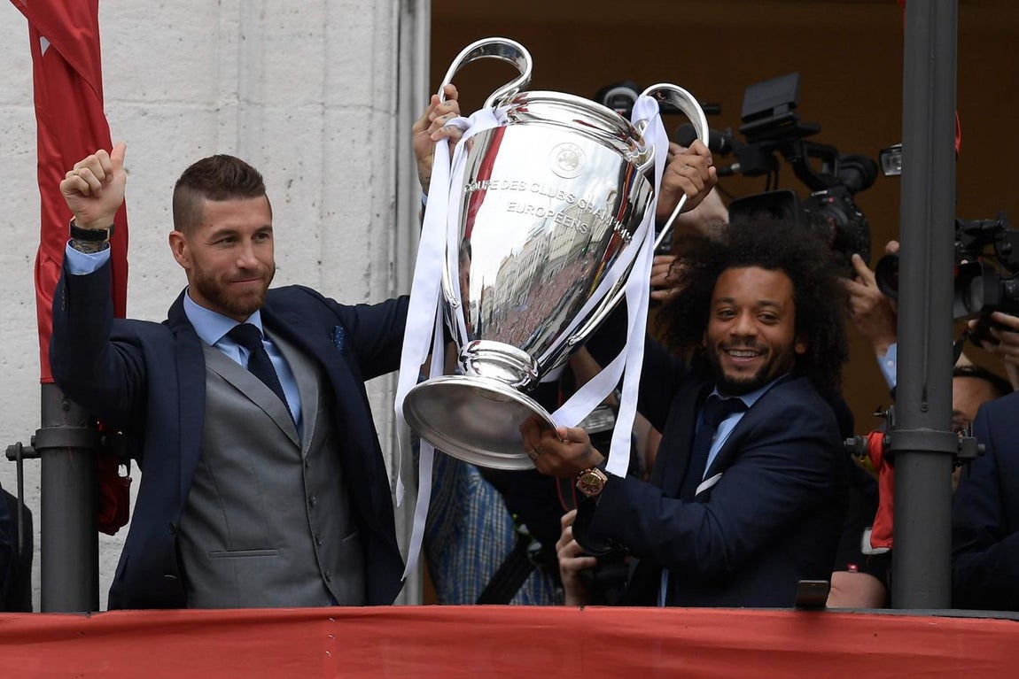 Las mejores imágenes de la celebración del Real Madrid