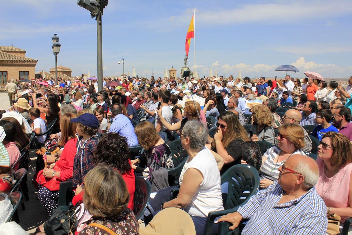 El relevo de la Guardia en el Alcázar de Toledo, en imágenes