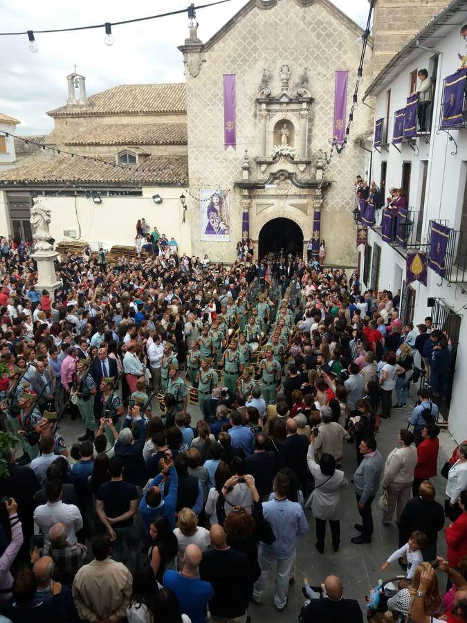 En imágenes, la salida extraordinaria de Jesús Nazareno en Priego de Córdoba