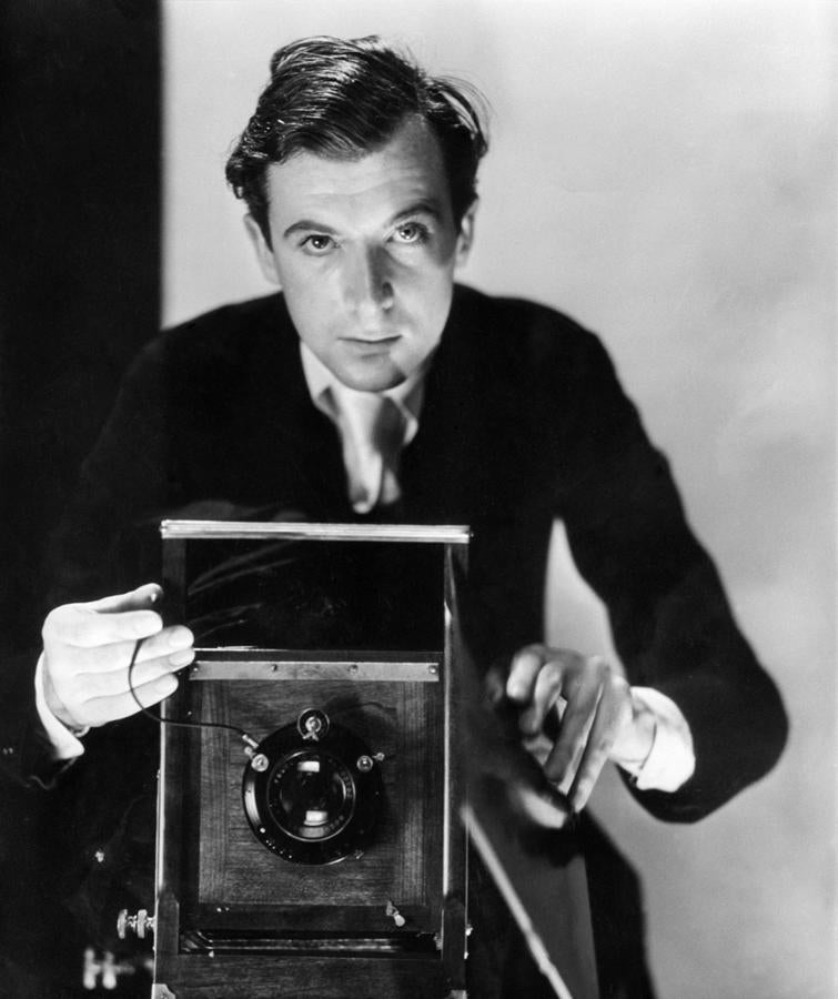 Autorretrato de Cecil Beaton en la década de los treinta. 