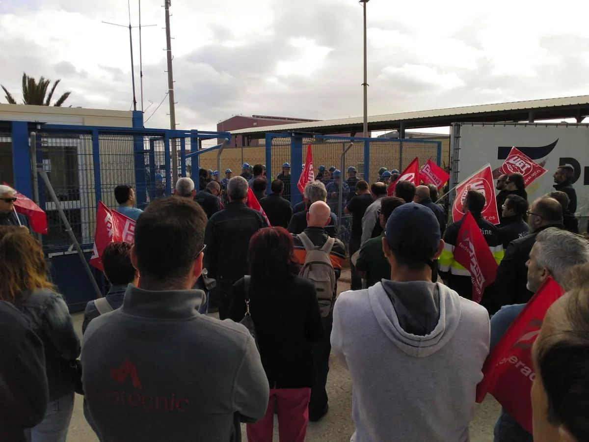 Protestas por la precariedad y el cumplimiento del convenio del Metal de Cádiz
