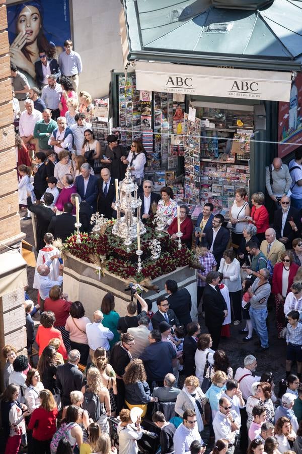 En imágenes, una mañana radiante de Corpus Christi