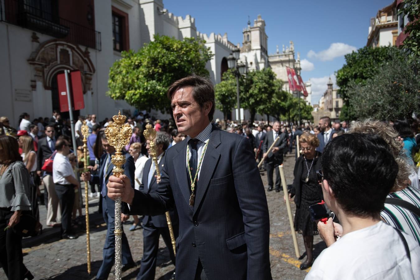 En imágenes, una mañana radiante de Corpus Christi