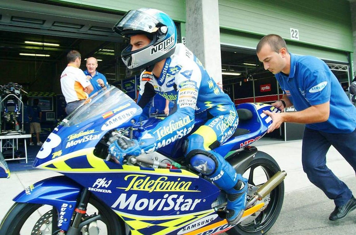 Pedrosa no tardó en escalar posiciones dentro de la marca nipona. 