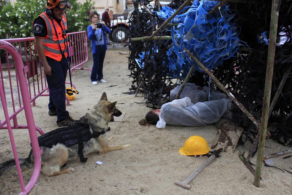 El simulacro de atentado terrorista de Toledo, en imágenes